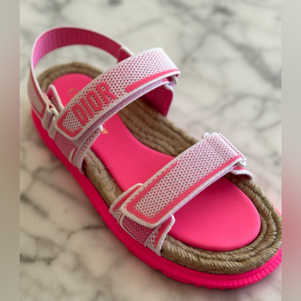 ‼️SOLD‼️ CHRISTIAN DIOR dad sandals Technical Mesh Rubber Dioract Sandals